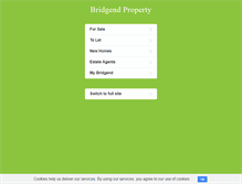 Tablet Screenshot of bridgendpropertynews.co.uk